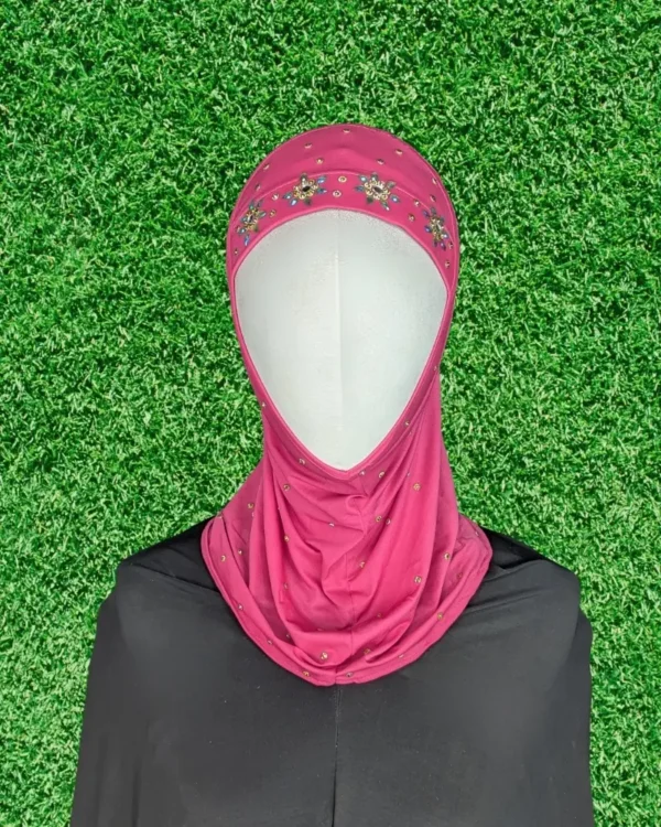 কারচুপি নেক হিজাব