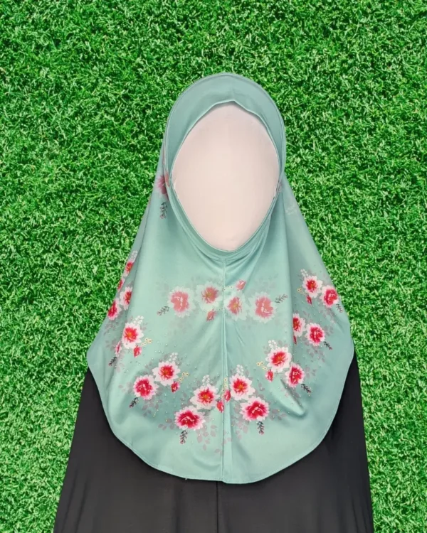 Korean Stitch Fabric Printed Hijab